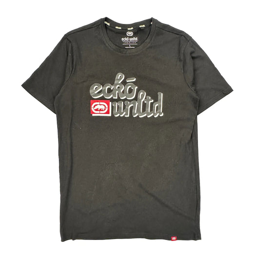 Ecko Unltd T-Shirt - Large Black Cotton