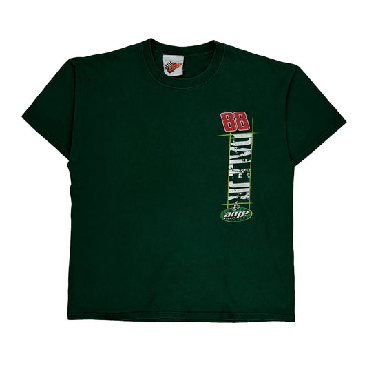 Daytona 500 Winners Circle Nascar T-Shirt - Large Green Cotton