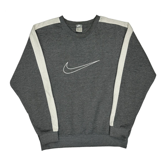 Nike Sweatshirt - Small Grey Cotton