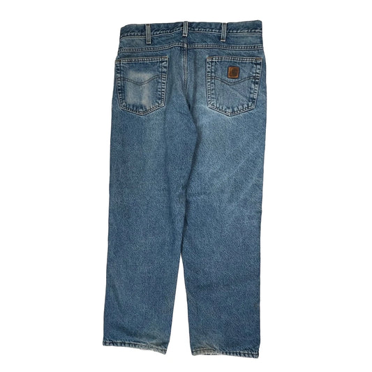 Carhartt Jeans - 34W 30L Blue Denim