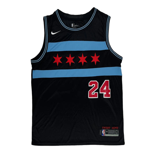 Chicago Bulls Nike Nba Jersey - Medium Black Polyester