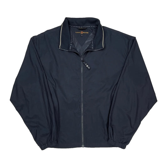 Tommy Hilfiger Windbreaker - Large Navy Polyester