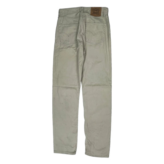 Levis Jeans - 30W 30L Cream Cotton