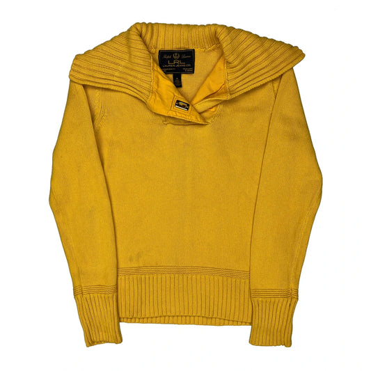 Ralph Lauren Jumper - Medium Yellow Cotton