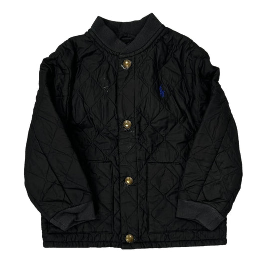 Age 3 Polo By Ralph Lauren Jacket - XS Black Polyester