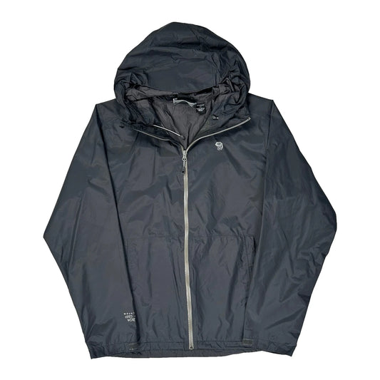 Mountain Hard Wear Hiking Waterproof Jacket - Large Black Nylon