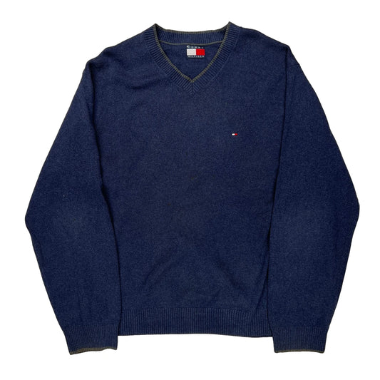 Tommy Hilfiger Jumper - Medium Blue Cotton
