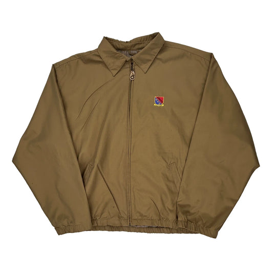 Chaps Ralph Lauren Harrington Jacket - XL Brown Cotton