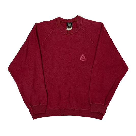 Emporio Armani Sweatshirt - Small Red Cotton