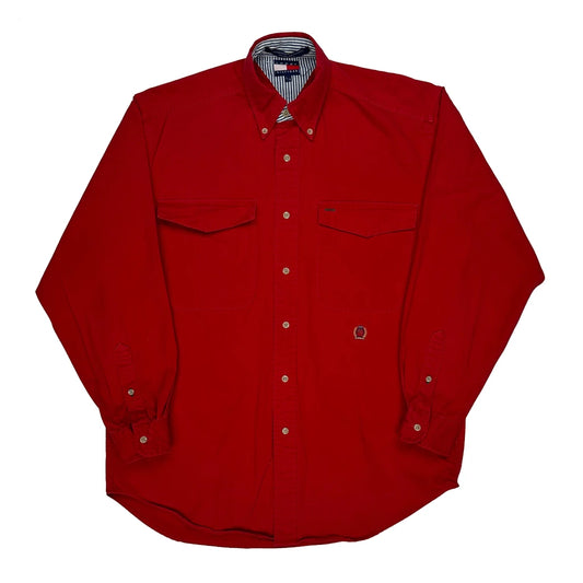 Tommy Hilfiger Shirt - Small Red Cotton