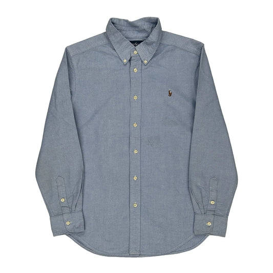 Age 10-12 Ralph Lauren Shirt - Large Blue Cotton