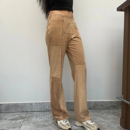 Vintage beige Unbranded Trousers - womens 28" waist
