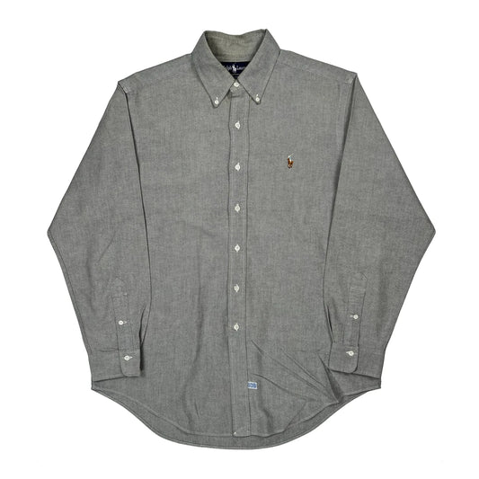 Ralph Lauren Shirt - Large Grey Cotton