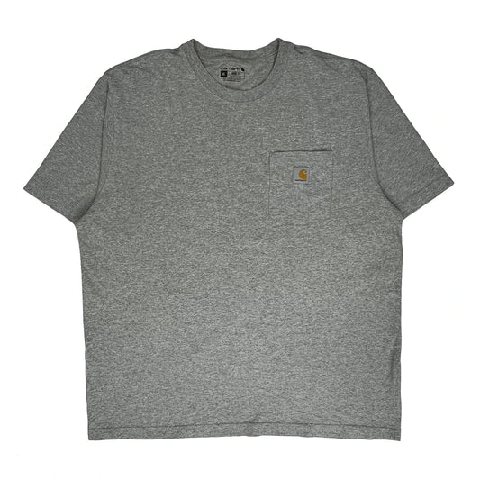 Carhartt T-Shirt - XL Grey Cotton