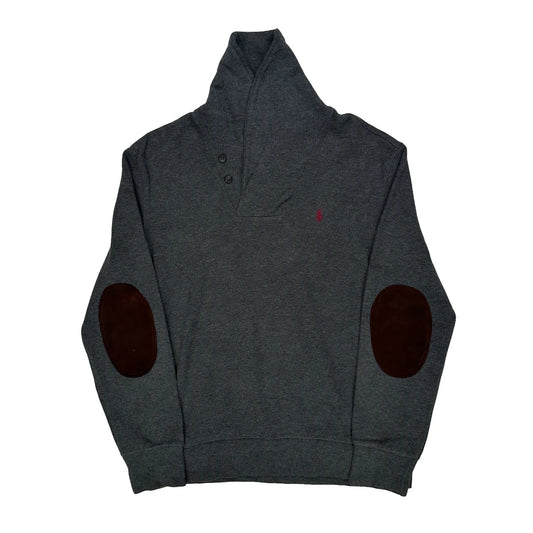 Polo By Ralph Lauren Jumper - Large Grey Cotton