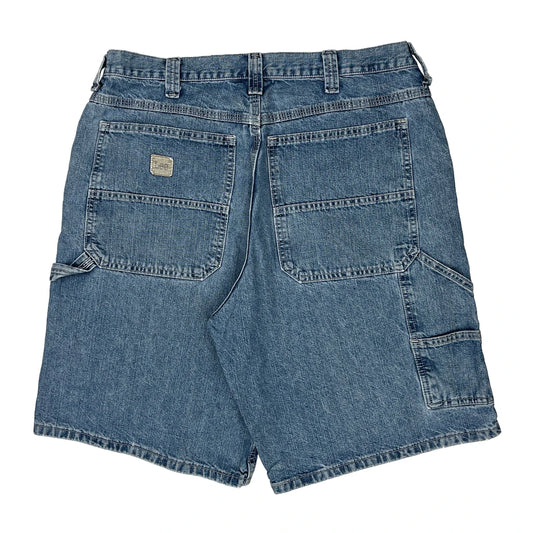 Lee Denim Shorts - 34W 10L Blue Cotton