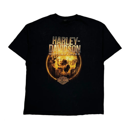 Vintage Barb'S Harley-Davidson Harley Davidson Graphic T-Shirt - XL Black Cotton