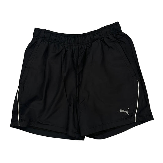 Puma Sport Shorts - Small Black Polyester