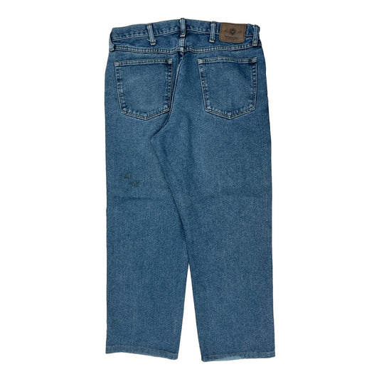 Wrangler Jeans - 34W 28L Blue Cotton
