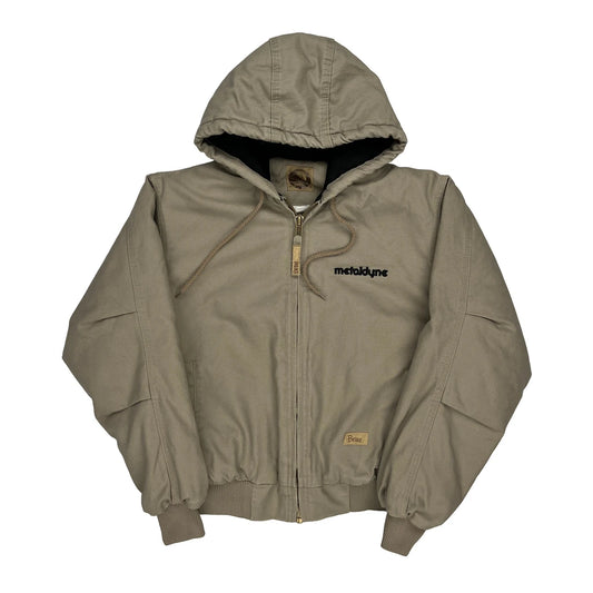 Berne Jacket - Small Beige Cotton Blend