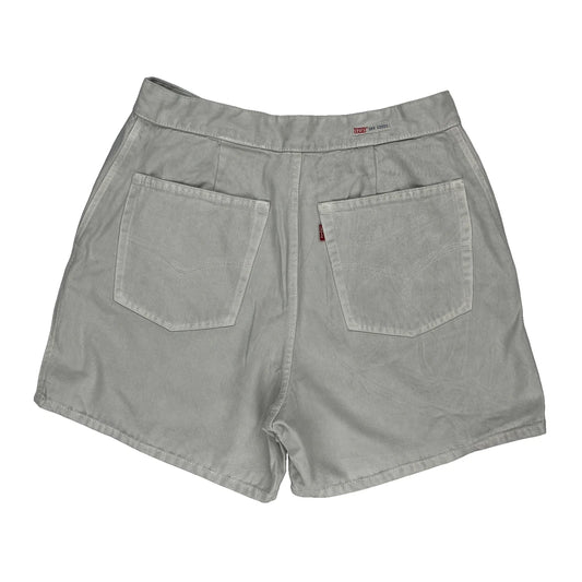 Levis Shorts - 29W UK 10 Grey Cotton