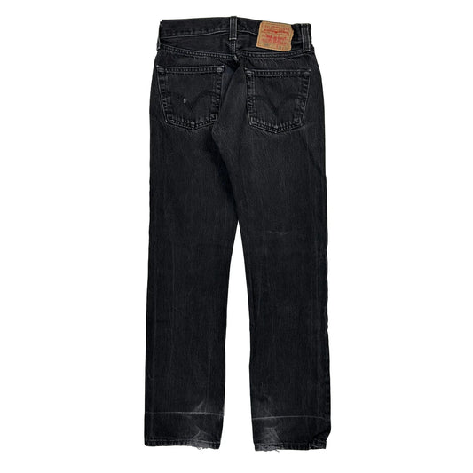 Made In USA Levis Jeans - 28W 30L Black Cotton