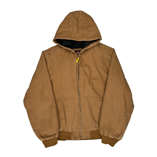 Dickies Jacket - XL Brown Cotton