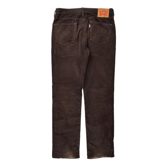 514 Levis Cord Trousers - 34″ Waist Brown Corduroy