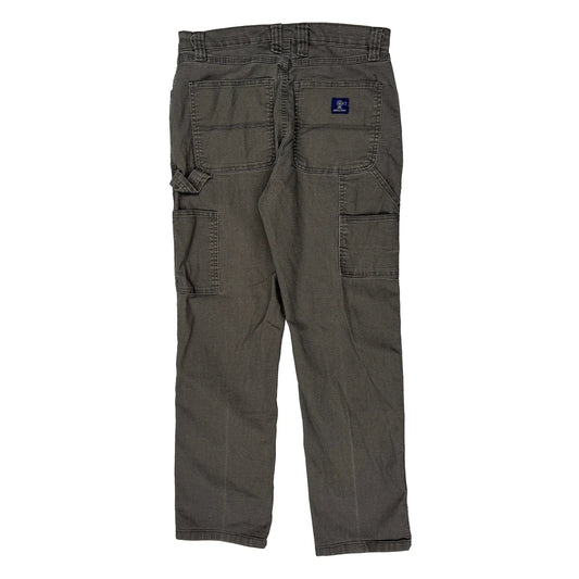 American Eagle Carpenter Trousers - 32W 29L Grey Cotton Blend