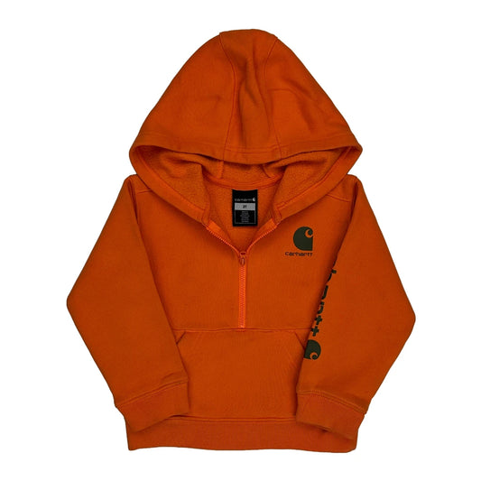 Age 3 Carhartt Hoodie - XS Orange Cotton