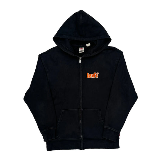 Relaxed Fit Levis Hoodie - Medium Black Cotton