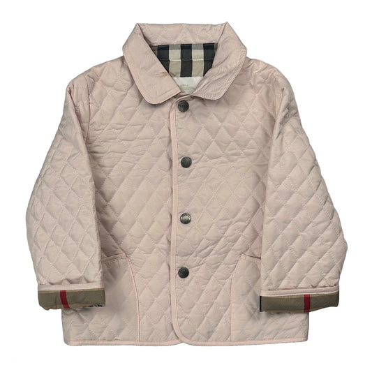 Age 18 Months Burberry Jacket - 3XS Pink Polyester