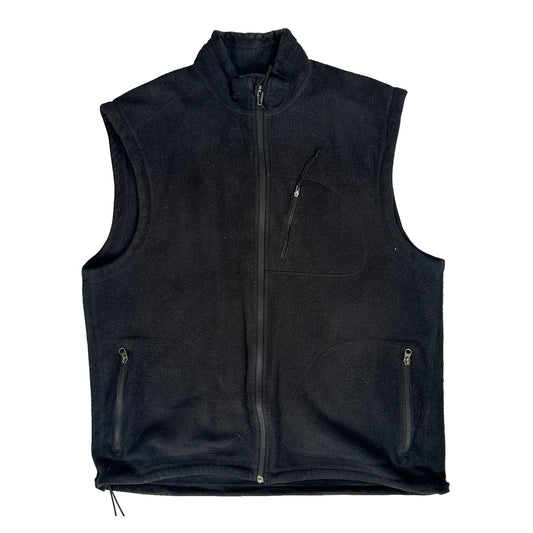 Vintage Unbranded Gilet - XL Black Polyester