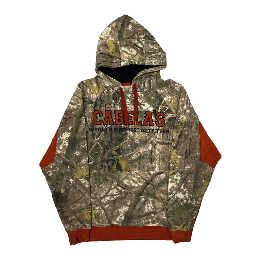 Cabelas Camo Hoodie - Medium Camo Cotton