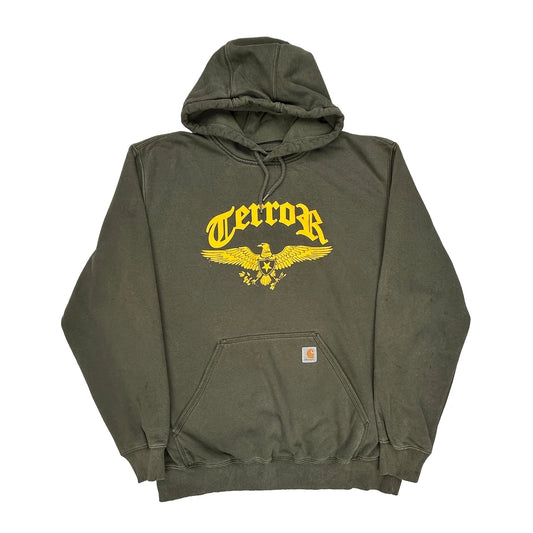Keepers Of The Faith Carhartt Graphic Hoodie - XL Green Cotton