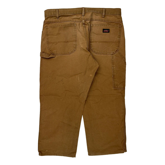 Carhartt Carpenter Trousers - 36W 25L Brown Cotton