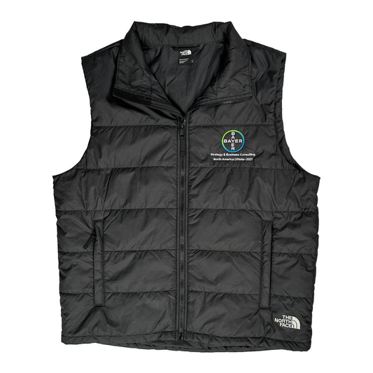 Vintage Bayer The North Face Gilet - Large Black Polyester