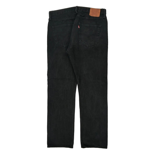 501 Levis Jeans - 34W 31L Black Cotton