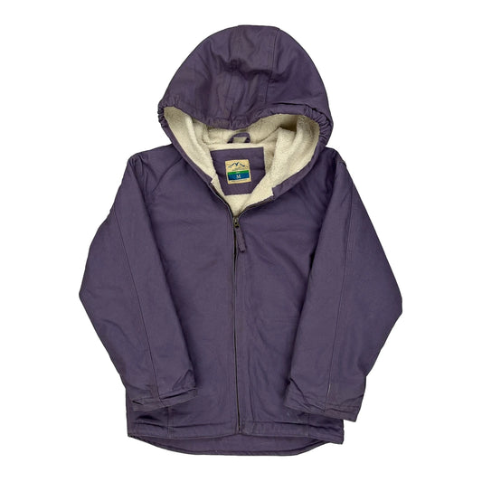 Blue Mountain Workwear Jacket - Medium Purple Polyester