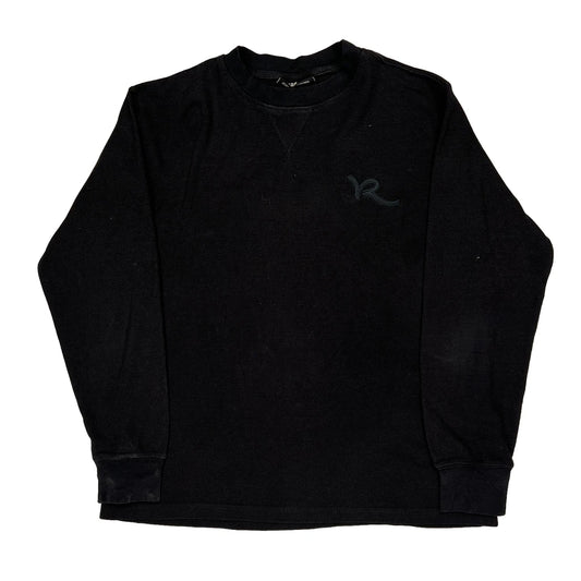 Rocawear Long Sleeve T-Shirt - 2XL Black Cotton Blend