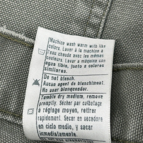 Loose Original Fit Carhartt Carpenter Trousers - 34″ Waist Khaki Cotton