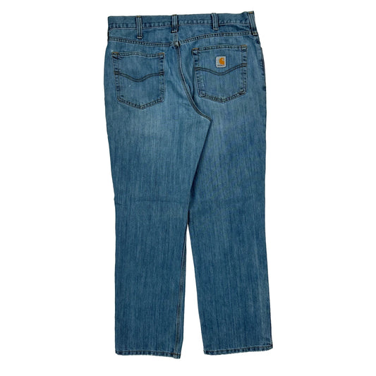 Carhartt Jeans - 35W 32L Blue Cotton Blend