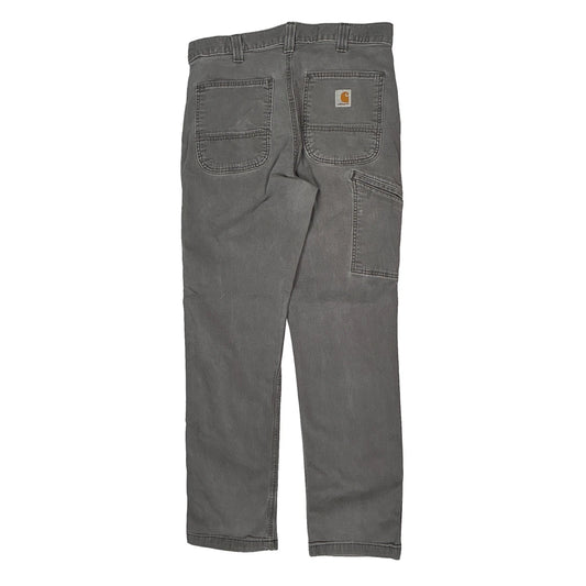 Carhartt Carpenter Trousers - 32W 32L Grey Cotton