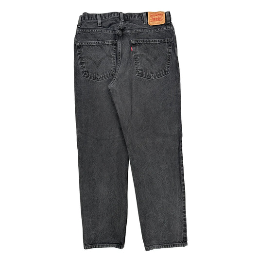 Levis 550 Jeans - 36W 34L Grey Cotton