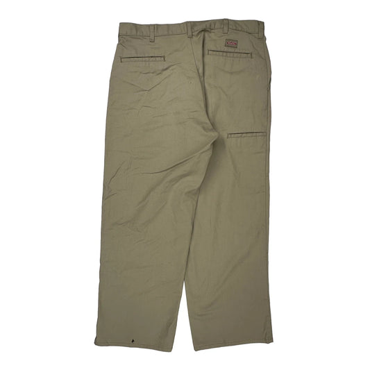 Dickies Trousers - 36W 30L Beige Cotton