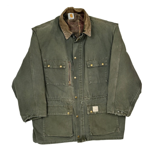 Carhartt Jacket - XL Green Cotton