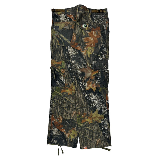 Mossy Oak Camo Cargo Pants - 31W US 8 Camo Cotton Blend