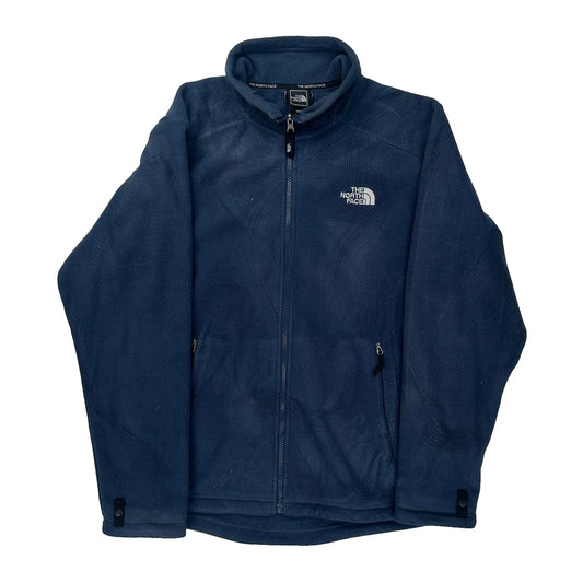The North Face Fleece Jacket - Medium Blue Polyester