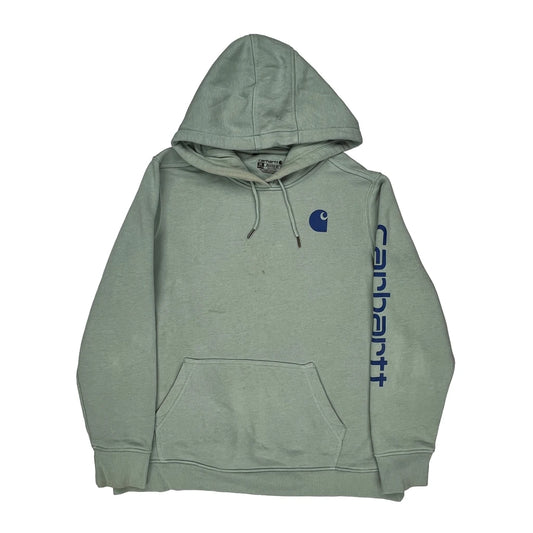 Carhartt Hoodie - 2XL Green Cotton