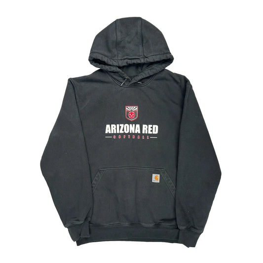 Arizona Red Softball Carhartt Hoodie - Large Black Cotton